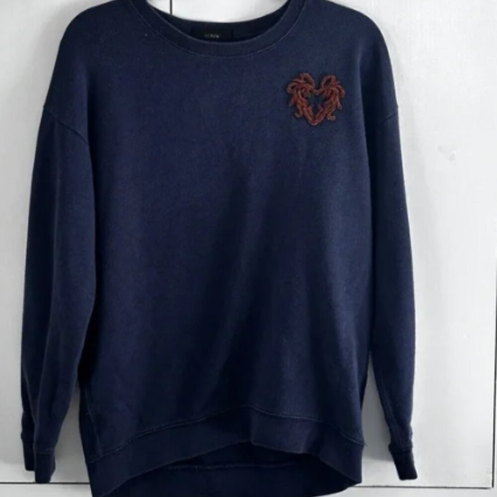 J Crew Vintage Vibes Crewneck Sweatshirt